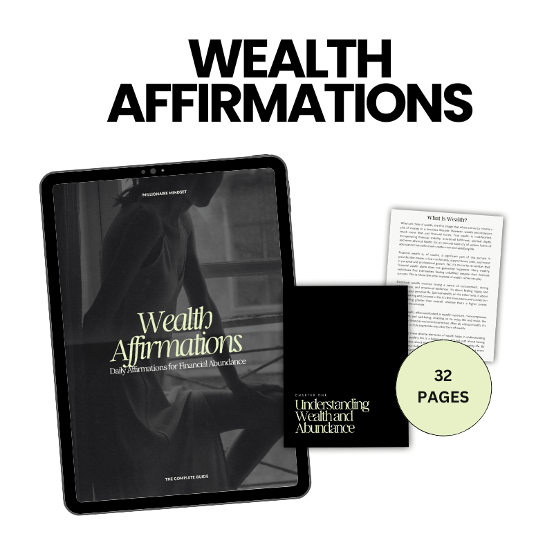 The Millionaire Vault Bundle | Wealth & Success Mindset That Millionaires Live By