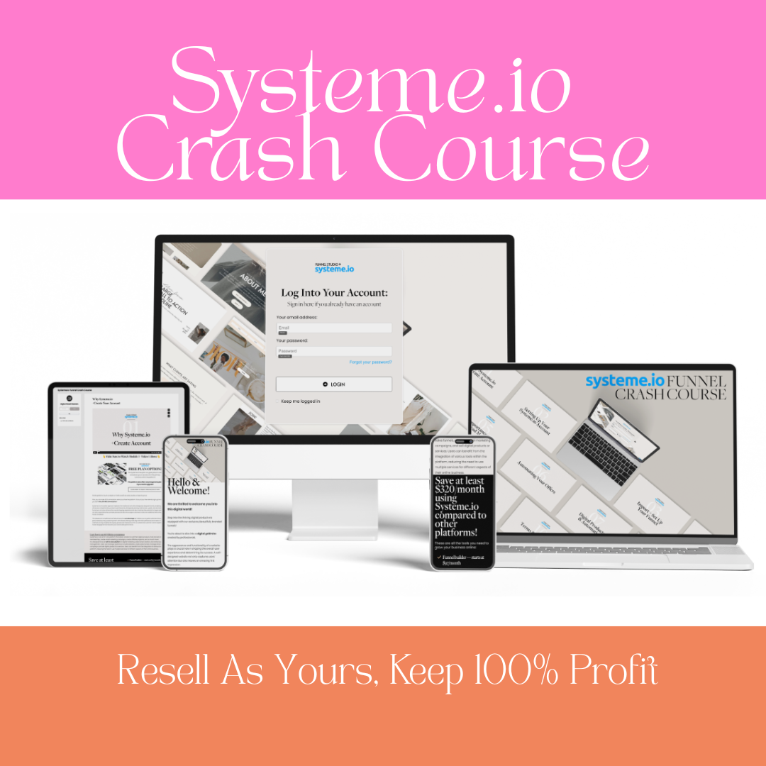 Systeme.io Crash Course | Resell Rights Included