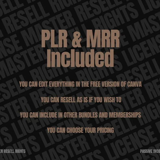 PLR Resell Rights