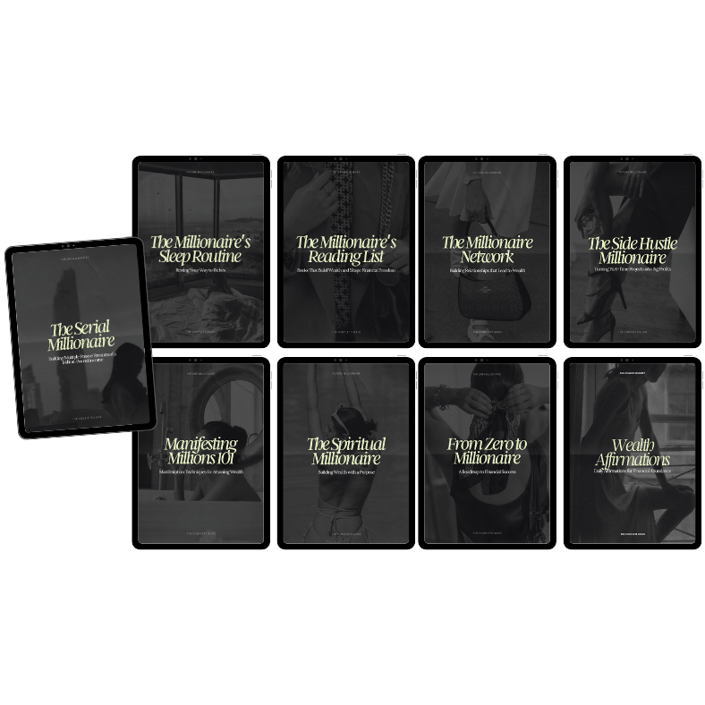 The Millionaire Vault Bundle | Wealth & Success Mindset That Millionaires Live By