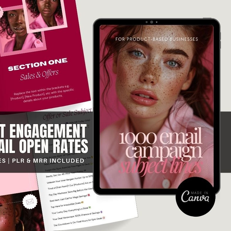 Elevated Chic Collection | Bundle of 10 Resell Products | Master Resell Rights | PLR/MRR