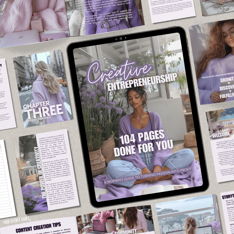 Creative Entrepreneurship Bundle | MRR/PLR Plus FREE GIFTS