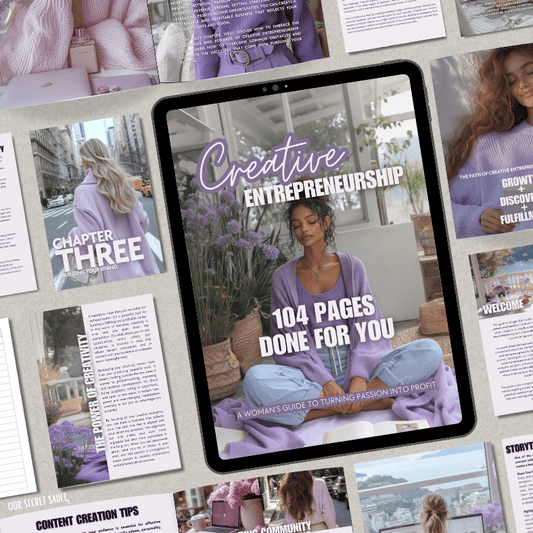 Creative Entrepreneurship Bundle | MRR/PLR Plus FREE GIFTS