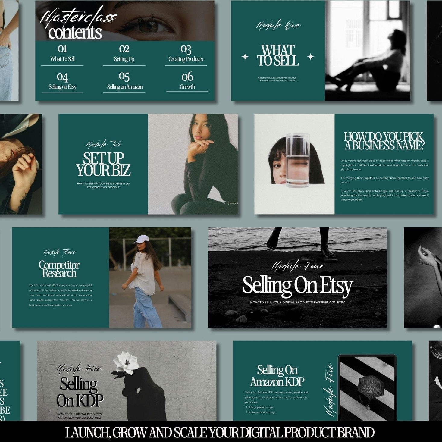 HOW TO BUILD A 6 FIGURE DIGITAL BRAND MASTERCLASS | PLR/MRR