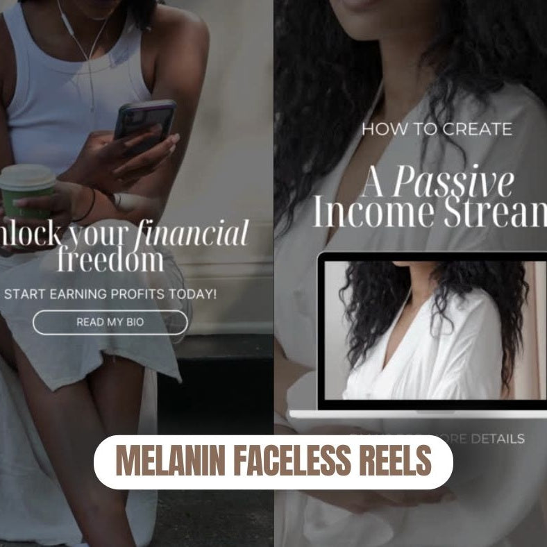 20 Melanin Reels Plus FREE Gifts | MRR/PLR