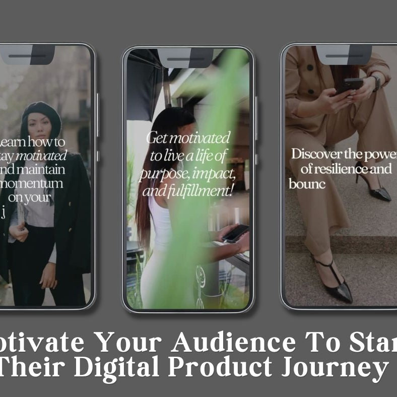 30 Motivational Reels With Content | PLR/MRR