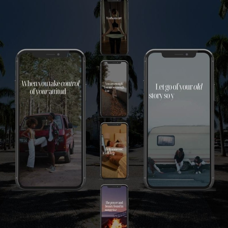 50 Mindset Encouragement Reels With Content | PLR/MRR