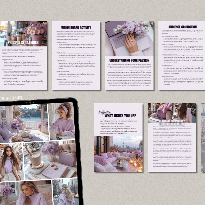 Creative Entrepreneurship Bundle | MRR/PLR Plus FREE GIFTS