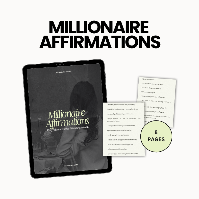 The Millionaire Vault Bundle | Wealth & Success Mindset That Millionaires Live By