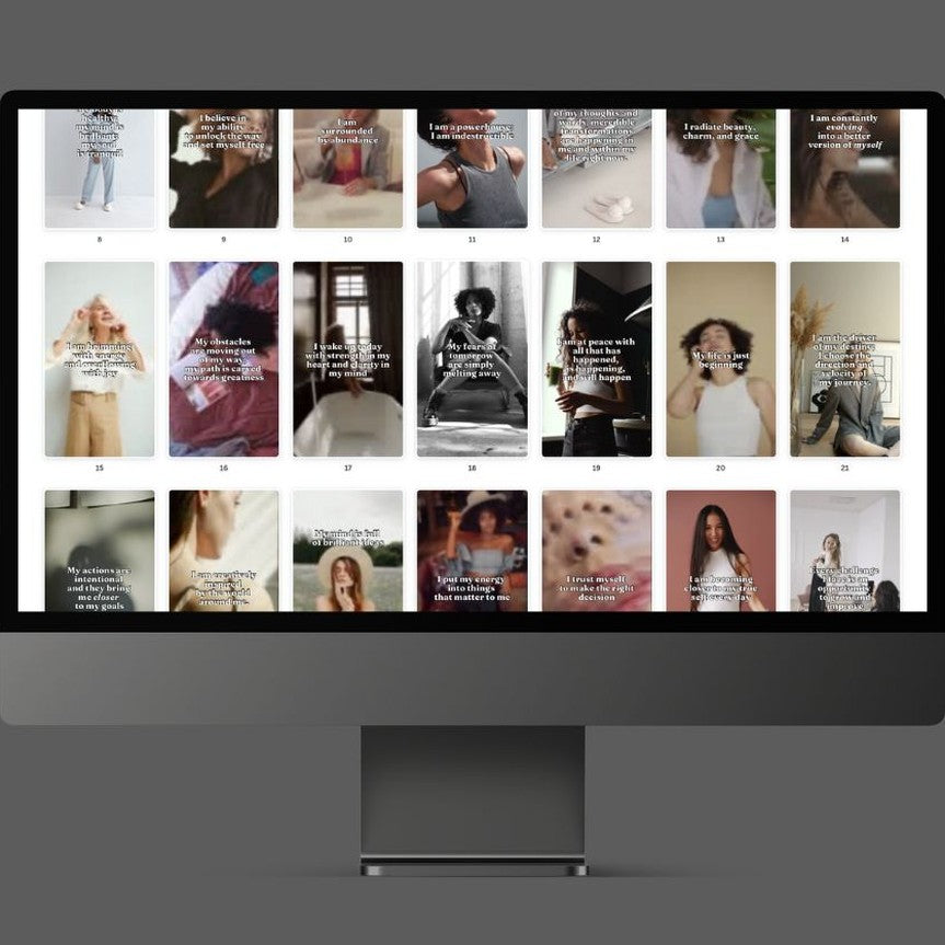 30 Affirmation Reels With Content | PLR/MRR