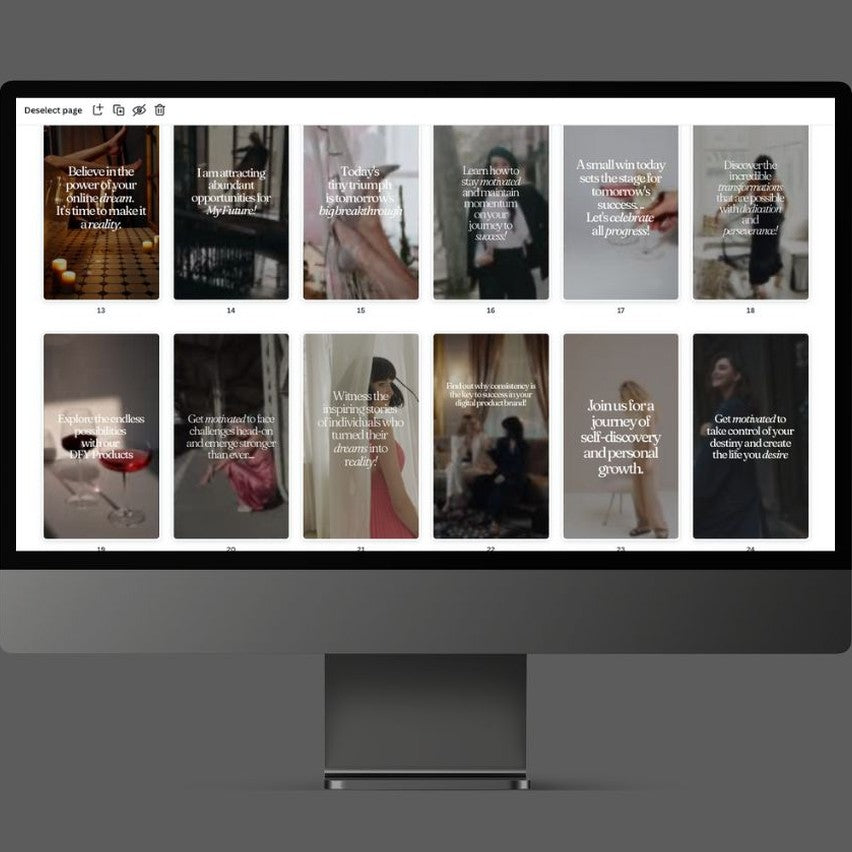 30 Motivational Reels With Content | PLR/MRR