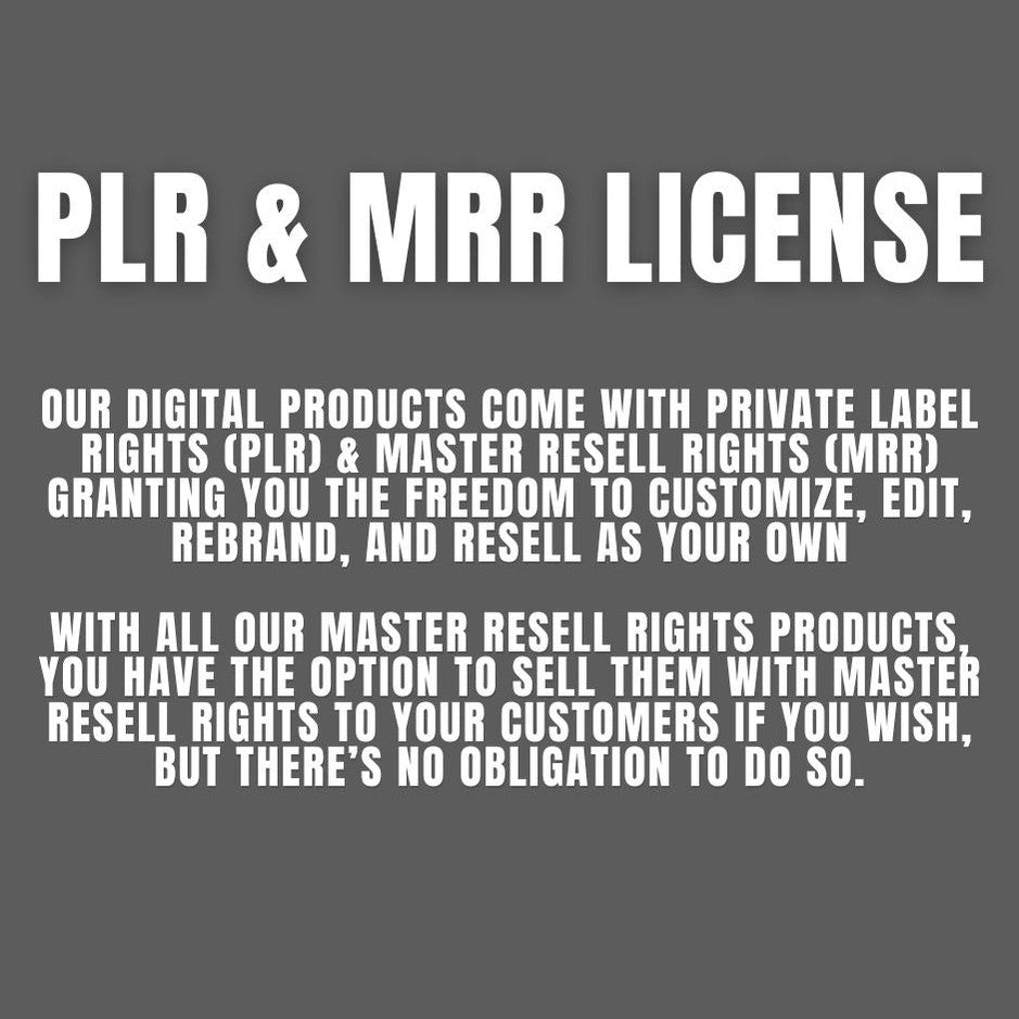 30 Self Love Reels With Content | PLR/MRR