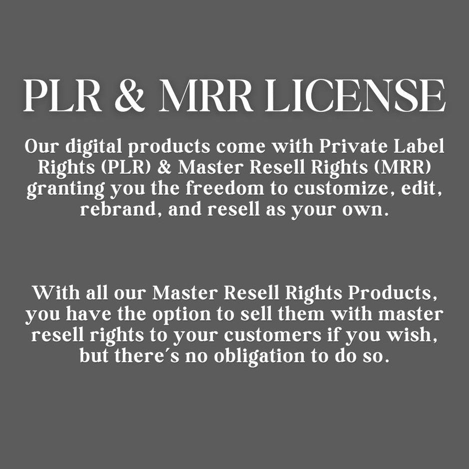 30 Motivational Reels With Content | PLR/MRR