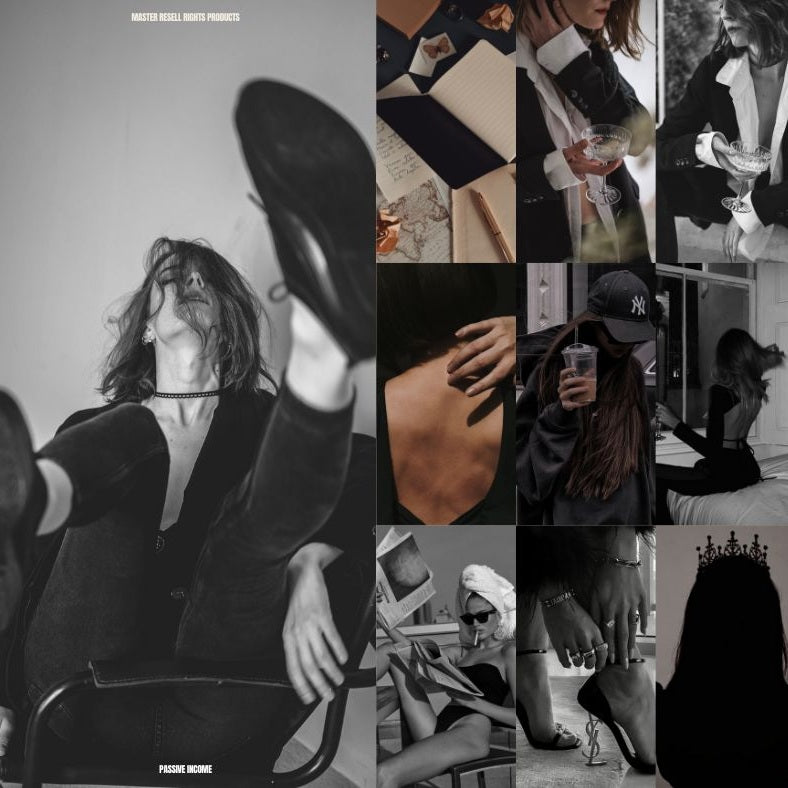 130 Faceless Social Media Images | Dark Aesthetic