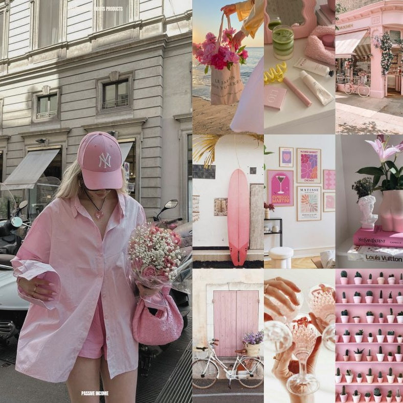 170 Pink Aesthetic Boho Images | PLR/MRR