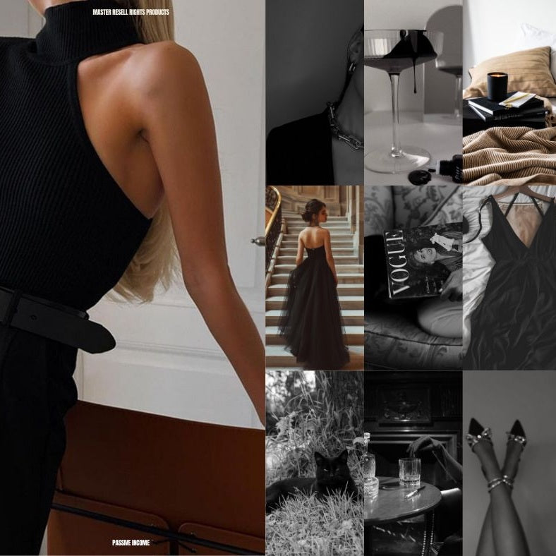 130 Faceless Social Media Images | Dark Aesthetic