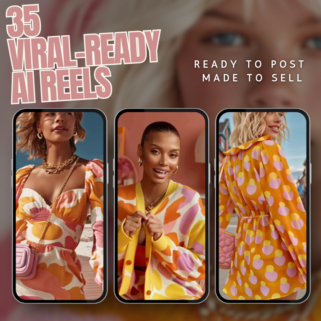 35 Viral-Ready AI Reels with Music – Faceless, Effortless &amp; Built to Convert (MRR + PLR Included)